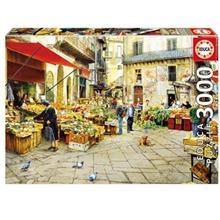 پازل 3000 تکه ادوکا مدل La Vucciria Market Palermo Educa La Vucciria Market Palermo 3000 Pcs Puzzle Puzzle