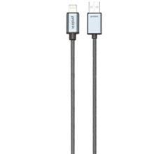 کابل تبدیل USB به لایتنینگ پرولینک مدل PLT341GR 0100 طول متر Prolink To Lightning Cable 1m 