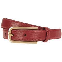 کمربند زنانه چرم مشهد مدل Red N6164 Mashad Leather Belt For Women 