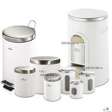 سرویس آشپزخانه 8 پارچه استیل یونیک کد UN-5400