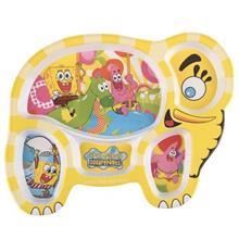 Blue Baby Sponge Bob Baby Divided Plate